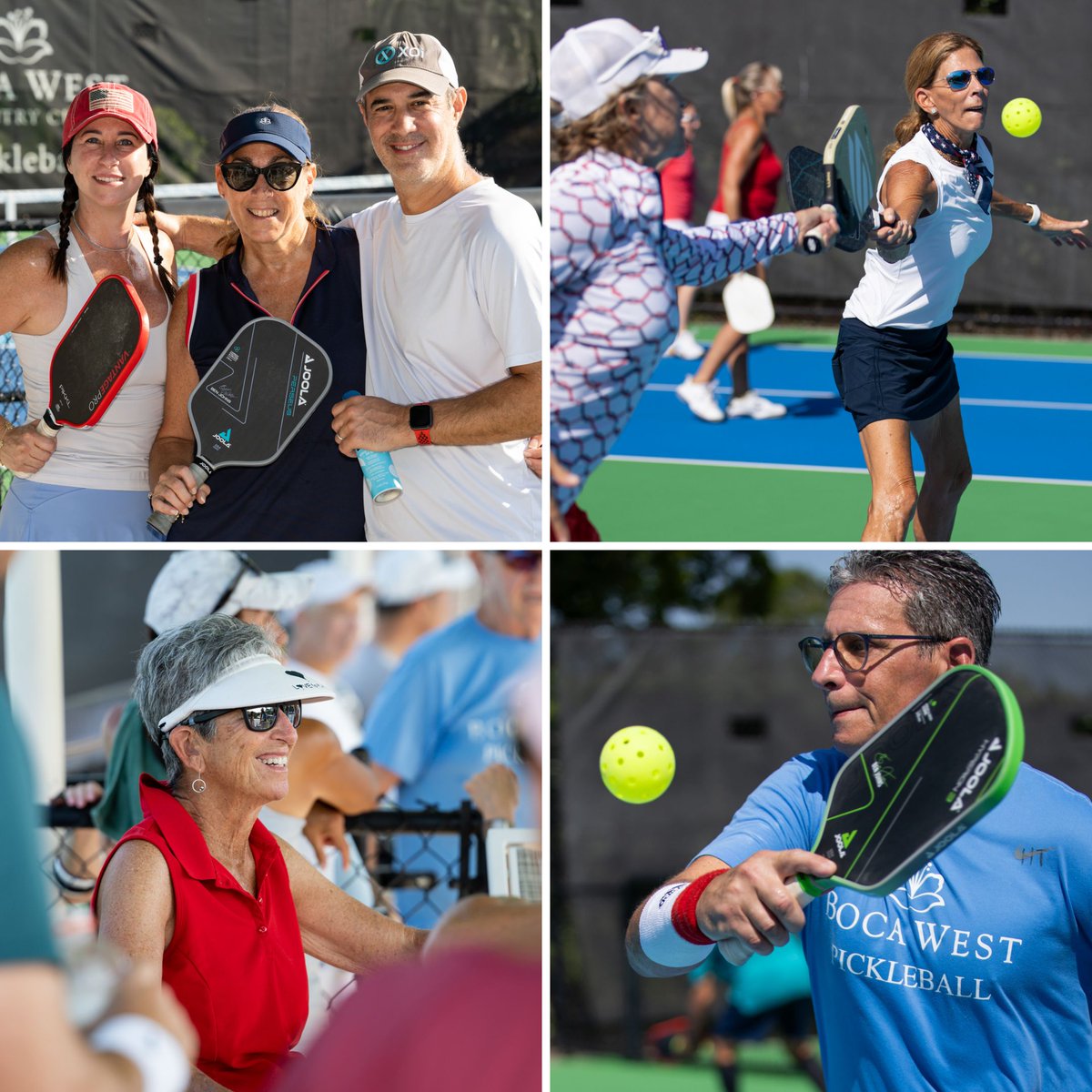 BocaWestCC's tweet photo. Remembering an epic Memorial Day weekend filled with fun, friends, and fierce pickleball matches! 🏓 Here's to the great plays, the laughter, and the amazing memories we made. Until next year!

#PickleballTournament #MemorialDayFun #UnforgettableMoments #bwcc #bocawestpickleball https://t.co/uOQ1tHjGlI