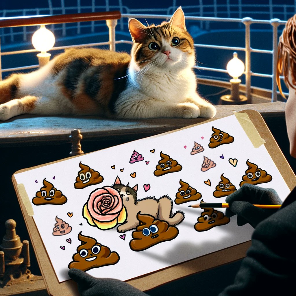 poopcatio's tweet photo. Draw me like one of your french girls...

... and buy $POOP on #Solana https://t.co/Nc8rAtEAgz