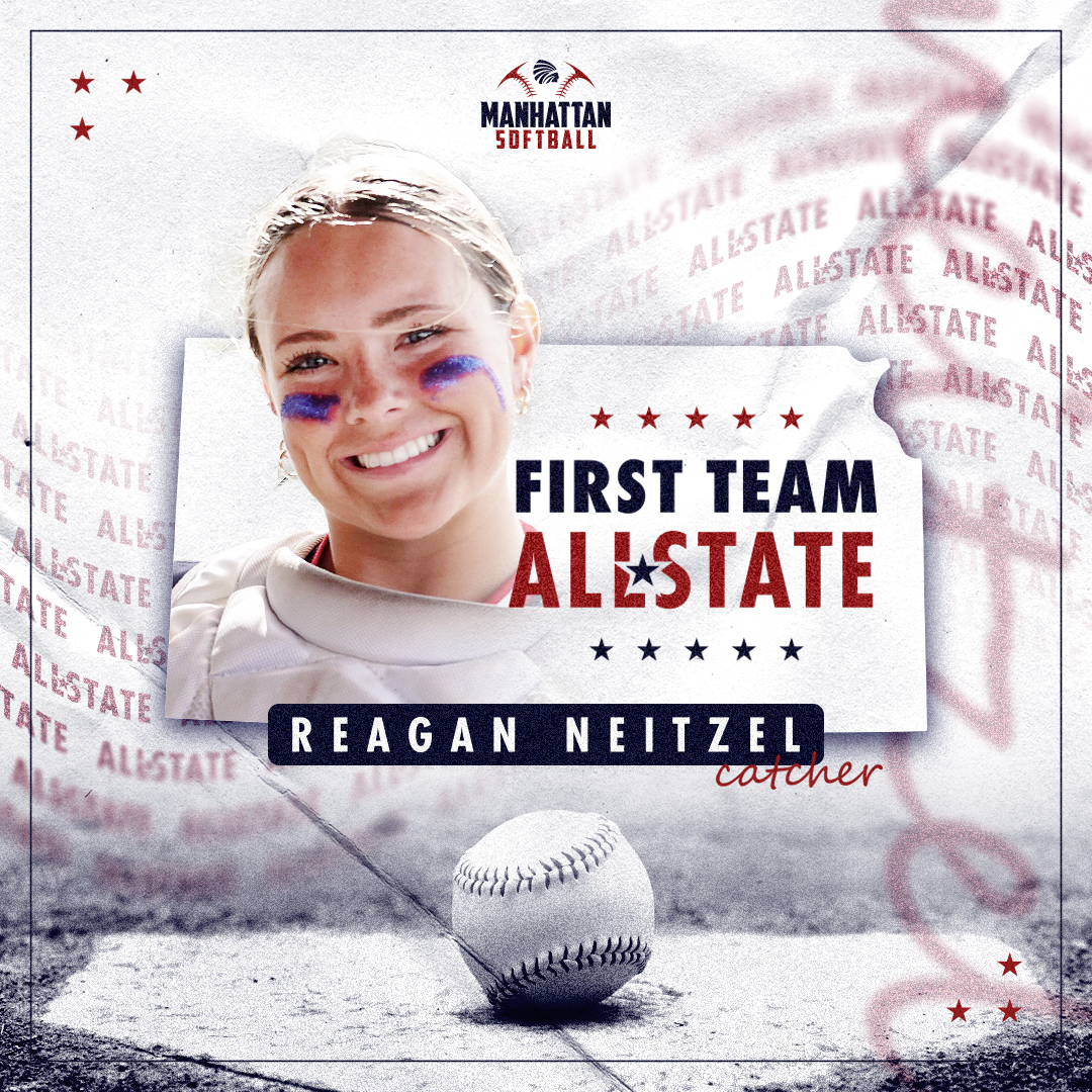 MHSSoftball6's tweet photo. Proud to announce our first team all state selection Reagan Neitzel. Great job Reagan, way to represent Manhattan. @NeitzelReagan https://t.co/u8rwa0q2jH