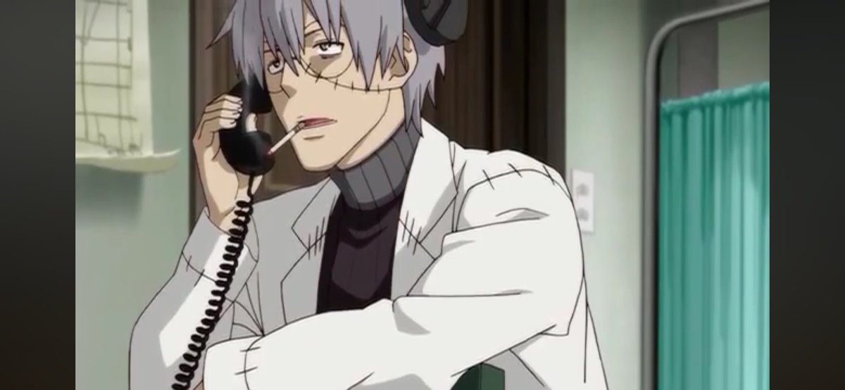 righteoustudent's tweet photo. can we talk about how ugly soul eater not! is and how hard it is to sit through. what the fuck happened to stein and why do he look like that https://t.co/Cg2qA8eBqm
