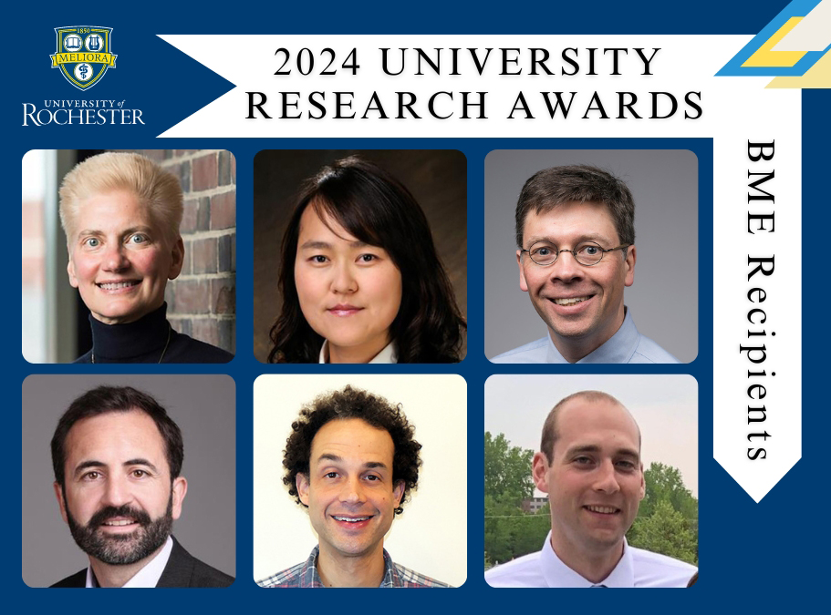 UofRBME's tweet photo. We are very pleased to announce that #URBME had several URA recipients: Diane Dalecki, Regine Choe & Steve McAleavey, Ed Lalor, Mark Buckley, & Jared Mereness. Congratulations to them and their collaborators!
https://t.co/towRqHgIxF
#URochesterResearch #Meliora @UofR https://t.co/IeaszkPxXl