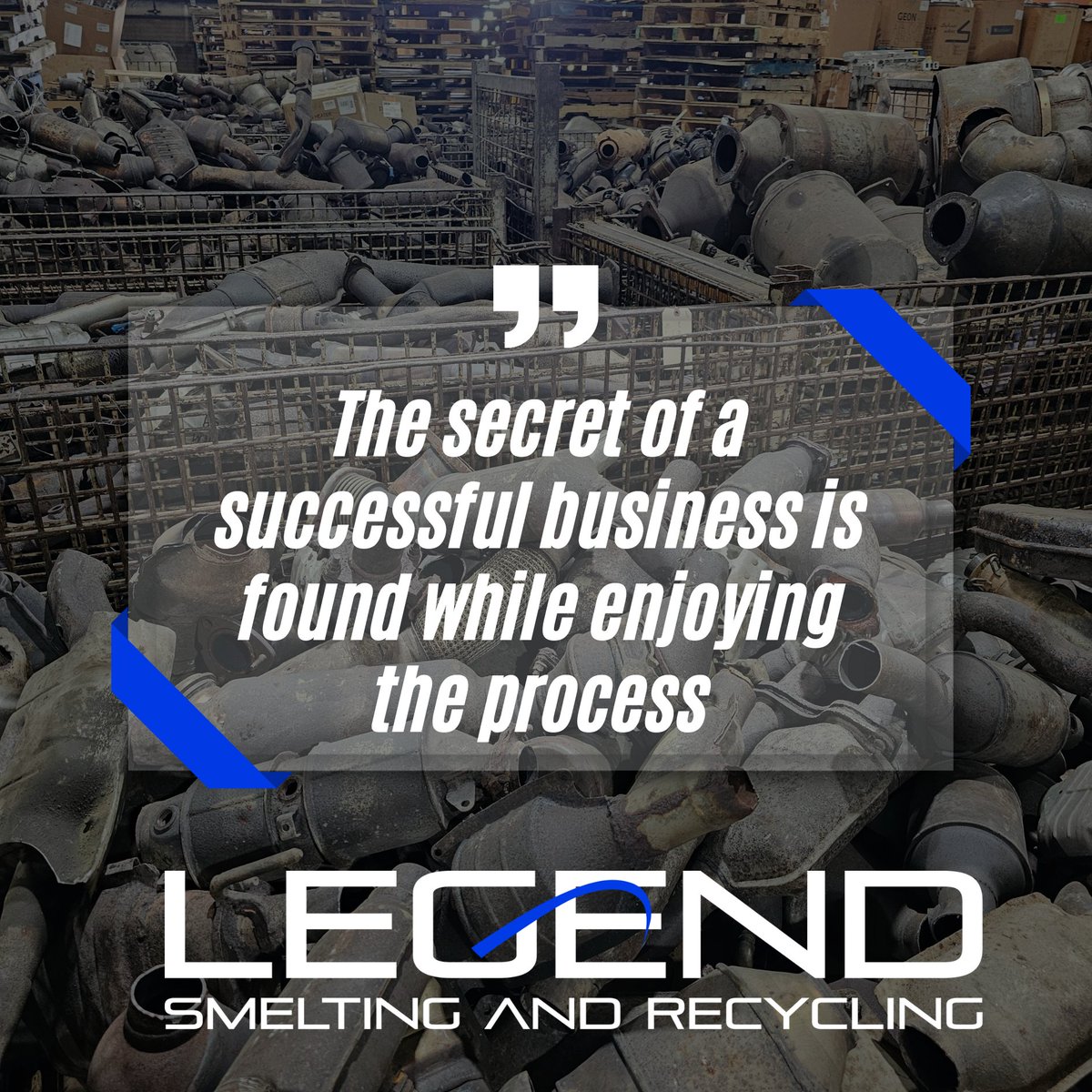 Transforming the selling experience into a enjoyable transaction for our partners is what we do best at Legend Smelting and Recycling! With streamlined processes and personalized support every step of the way, we're here to make your journey seamless. 
 #circulareconomy