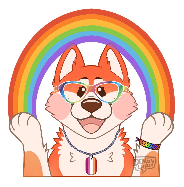 DemonLupin's tweet photo. 🏳️‍🌈Pride YCH🏳️‍🌈 
$15 with 8 accessory options! 

You can also order them as physical stickers! 
(More info below!)

It’s time to let your ✨ PRIDE SHINE ✨

#pride2024 #ych #commission #commissionsopen 
#pride https://t.co/0YG4JdEztK