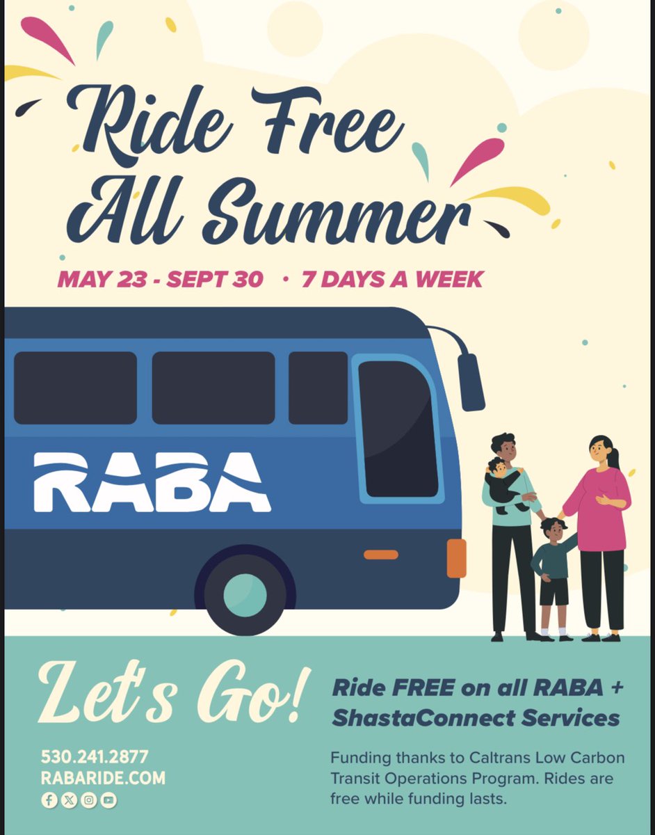 RABA - Redding Area Bus Authority (@rabaride) on Twitter photo 