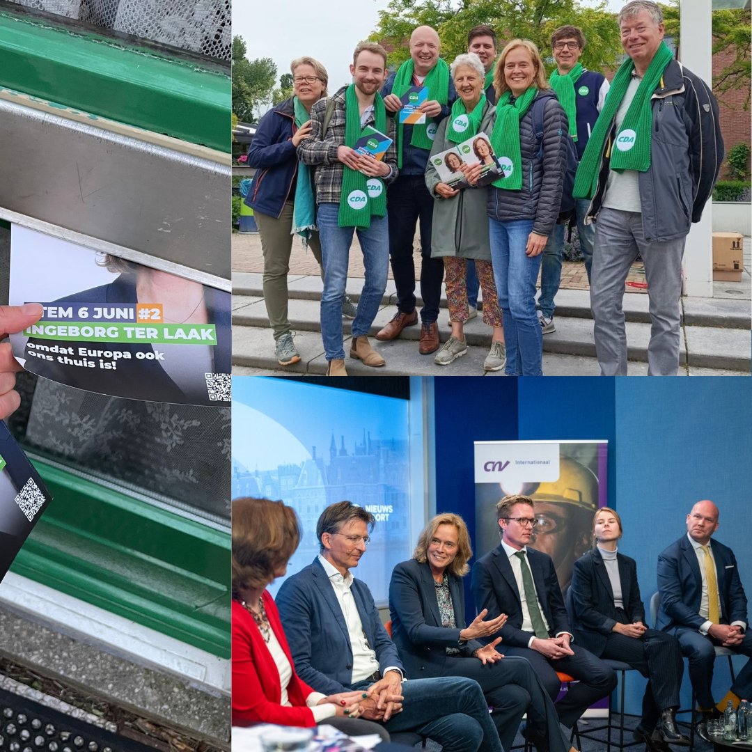 Morgen is het moment suprême. Dan is het aan jou om de toekomst van Europa te bepalen. Ik hoop natuurlijk dat je op mij stemt, maar hoe dan ook: ga stemmen! Want de toekomst van Europa - en daarmee die van Nederland - ligt in jouw handen. #stemCDA