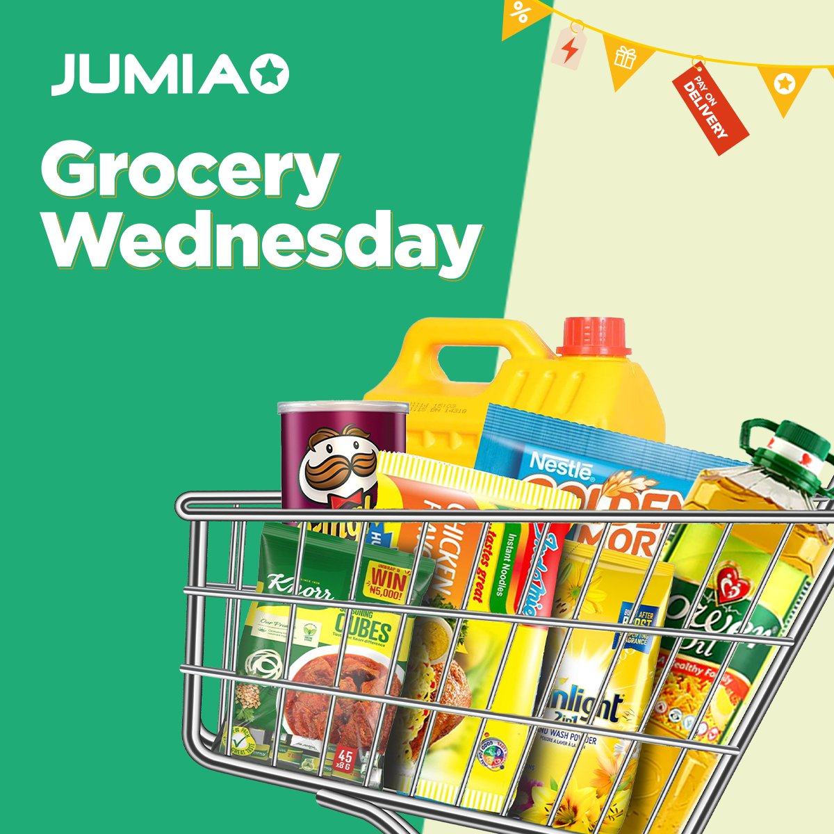 Labake_Ade001's tweet photo. Happy Grocery Wednesday
Have you shopped for your groceries yet??

This might be a good opportunity at almost 50% off. Click to purchase and claim offer 👇
https://t.co/XhkiOoGxig

#Jumiakolprogram #JumiaNigeria #Grocery #wednesday #shoppingfestival #bestdeals https://t.co/jjxKVWn6OR