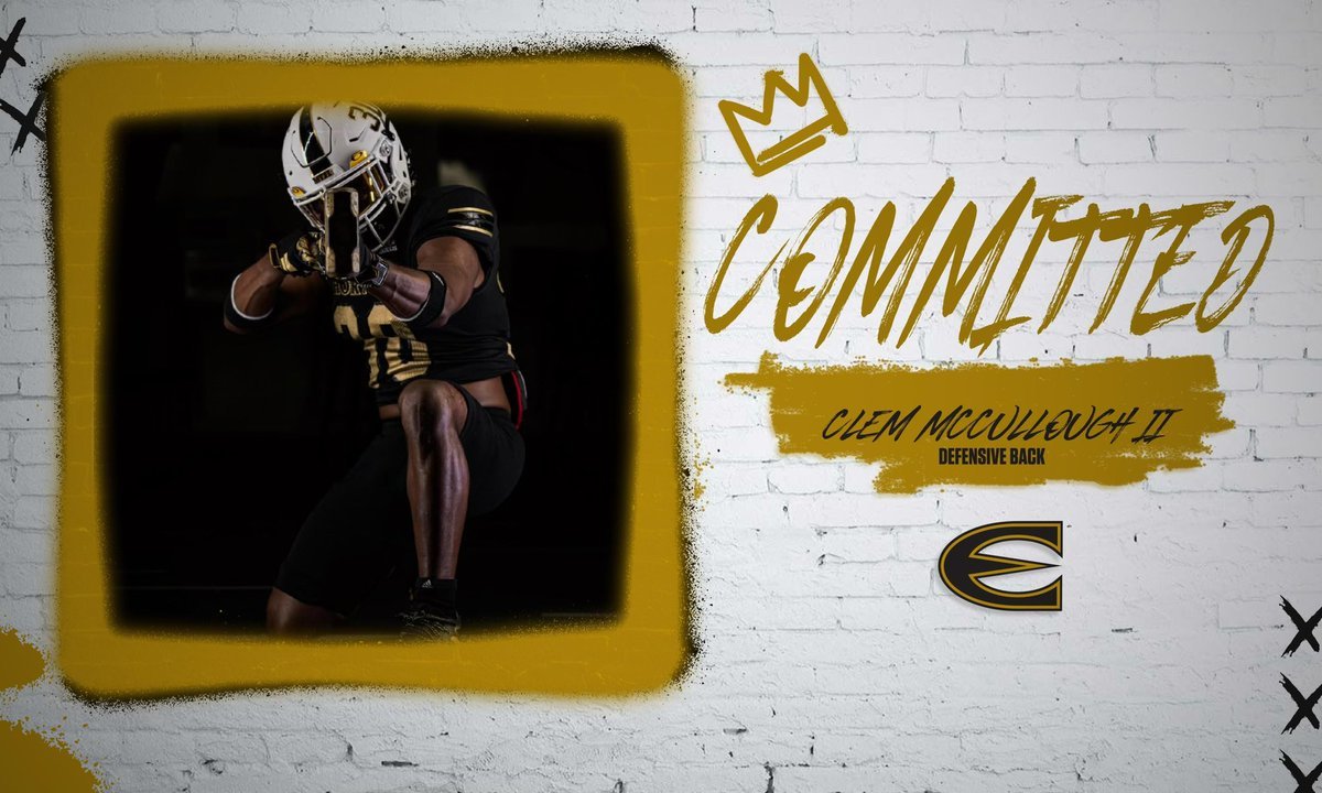 2024 (<a href="/ReiverFootball/">IWCC Reiver Football</a>) JUCO DB <a href="/CMcculloughii/">Clem McCulloughII</a> commits to <a href="/esuhornetsfb/">ESU Hornet Football</a>