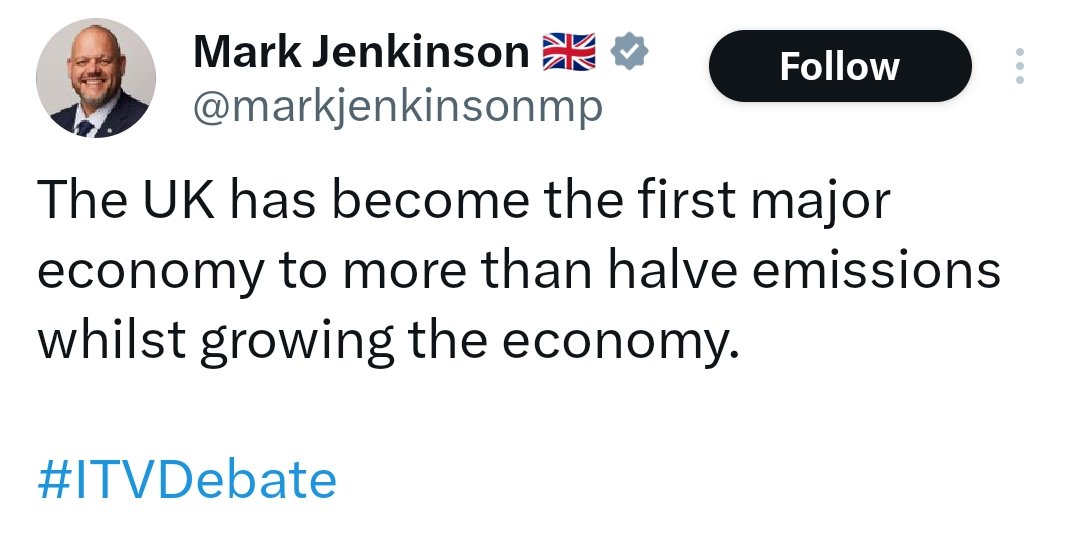 With comments like this it's important not to fall into the trap of the 'sacrificing the economy to reduce emissions and achieve net zero' line. It's not a trade off. In the long run, the effects of out of control climate change will cost WAY MORE than achieving net zero. 1/2