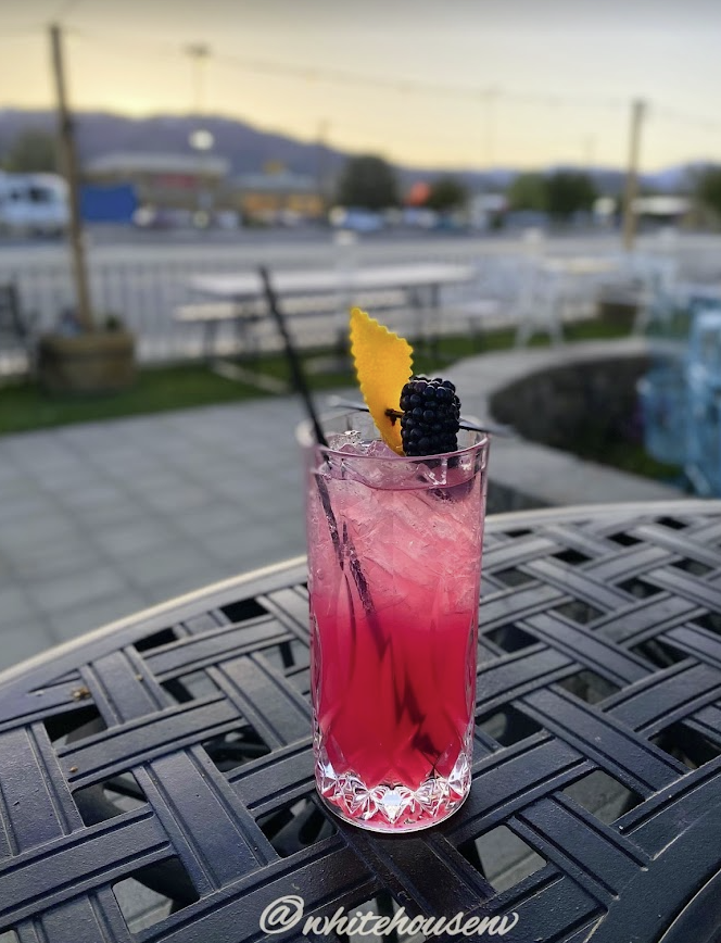 Introducing participant, The White House NV!

They have created a cocktail just for Reno Food &amp; Drink Week

𝑳𝒐𝒗𝒆𝒍𝒚 𝑳𝒂𝒅𝒚$10
An enchanting blend of 10 Torr Gin, fresh lemon juice, and pomegranate syrup, topped with club soda. Timeless elegance with a rustic twist.