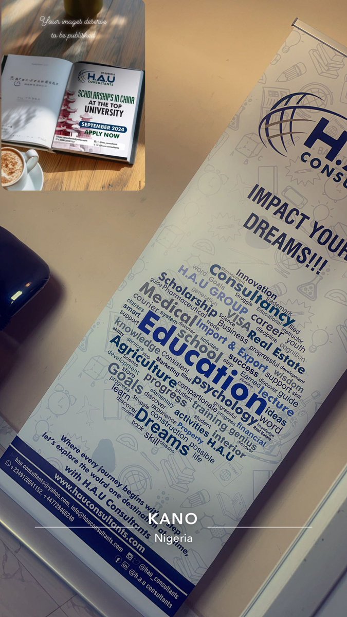 hau_consultants's tweet image. You&apos;re welcome to visit our Kano office for any enquiries. 🌍🎓✈️
#studyabroad #scholarships #chinauniversities #chinascholarships #postgraduate #bachelor #masters #PhD #dreams #VISA #students #Explore #happyweekend
#Highereducation #studyworld #china
#september2024intake