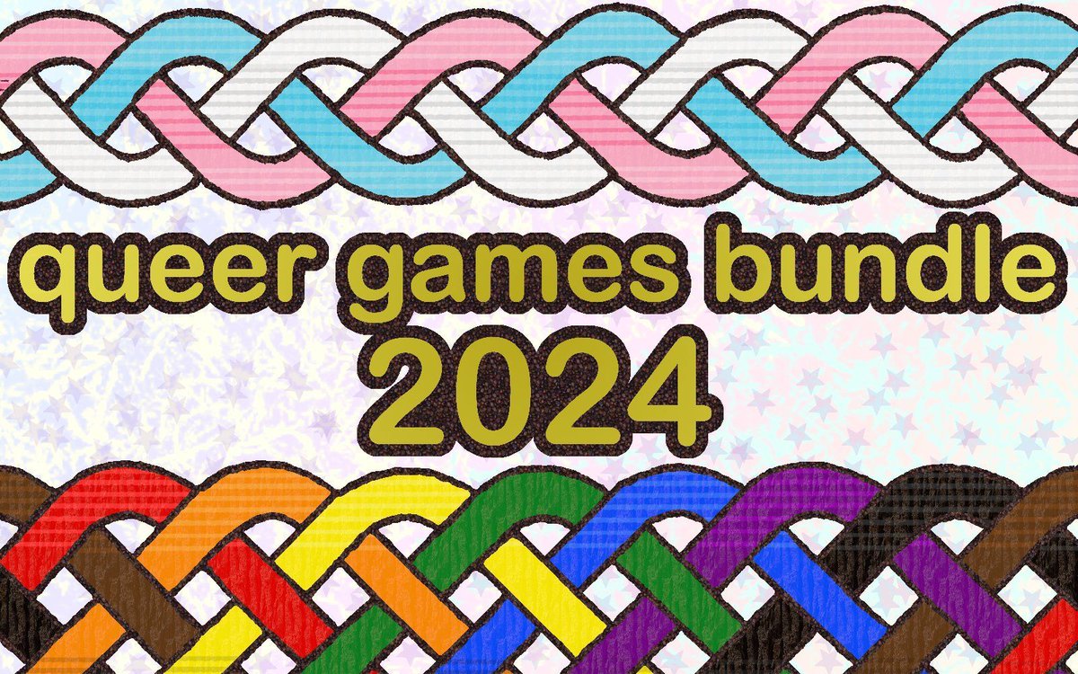 gaymingmag's tweet photo. The fourth annual @QueerGameBundle is out now! With nearly 500 items included and benefitting over 270 LGBTQIA+ artists, go pick it up now! 

More info here: https://t.co/5aBW08xCR0 https://t.co/8VyiaqpqsT