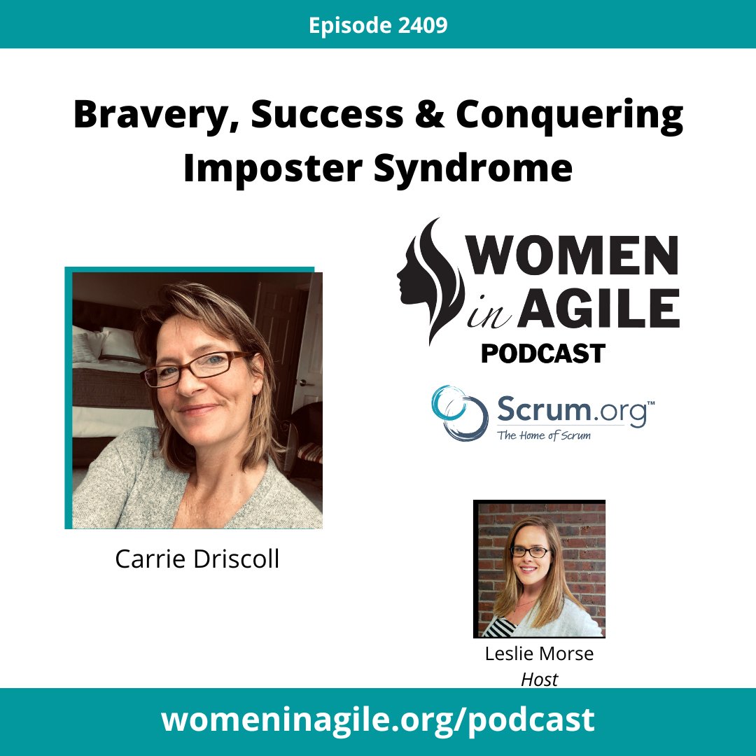Bravery, Success &amp; Conquering Imposter Syndrome - Carrie Driscoll | 2409

ow.ly/gUO250S5irB