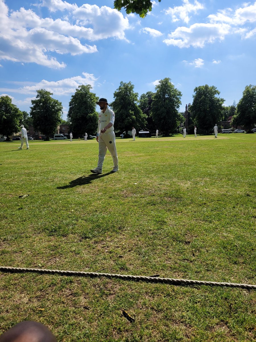 ClubMagdalen's tweet photo. Mags beat Ham and Petersham yesterday by 208 runs last Sunday 
Mags 346-7 off 40
Wendel 73, Steve 65, Swainy 44 no Hamza 42 no (off 10 balls including 6 sixes)
Ham 128 all out off 34.1 overs
Dylan 3 wickets and Hamza 3 wickets https://t.co/m0JJ1Jgw6e