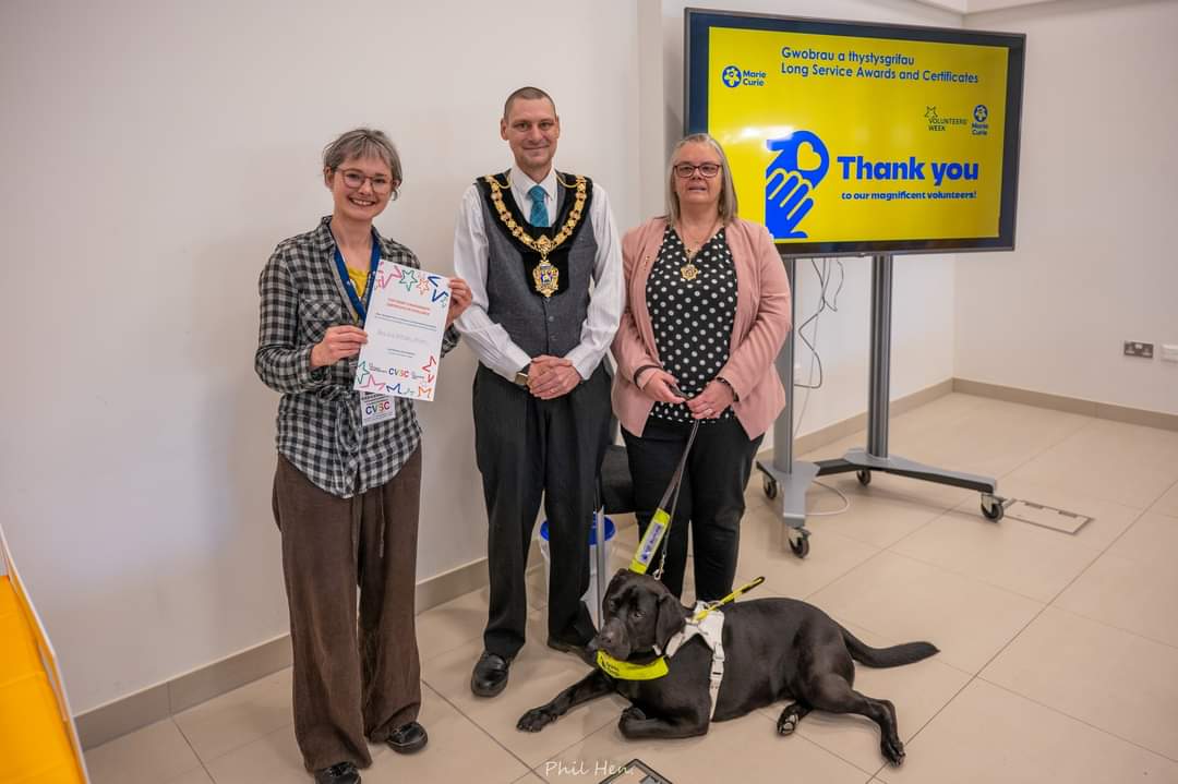 A fabulous time was had by all, at our <a href="/MarieCurieCymru/">Marie Curie Cymru</a> #volunteersweek2024 thank you event today! Huge thanks to our MC nurses, the Mayor &amp; Mayoress, and the <a href="/conwyvol/">CVSC</a> who attended to give personal thanks for the amazing work our volunteers do to support our local services 💙💛
