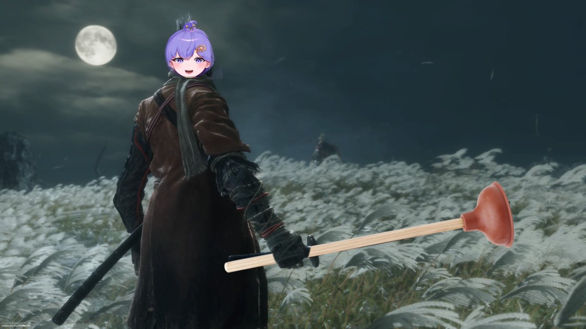 remaeko's tweet photo. If I had the chance to fight in Sekiro again... the only weapon I need: https://t.co/EasoaWKUjj