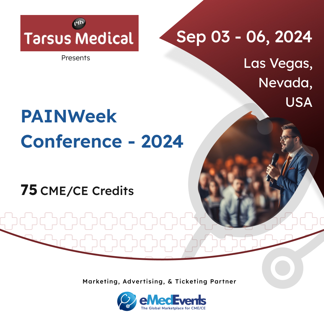 eMedEvents's tweet photo. Discover cutting-edge pain management insights at PAINWeek Conference 2024 from Sep 03 - 06, 2024, at The Cosmopolitan of Las Vegas, USA. 🌟https://t.co/zpMBfDeS7a
#PAINWeek2024 #PainManagement #MedicalEducation #physicians #nursepractitioners #meded #eMedEvents https://t.co/vW8ht6Pya1