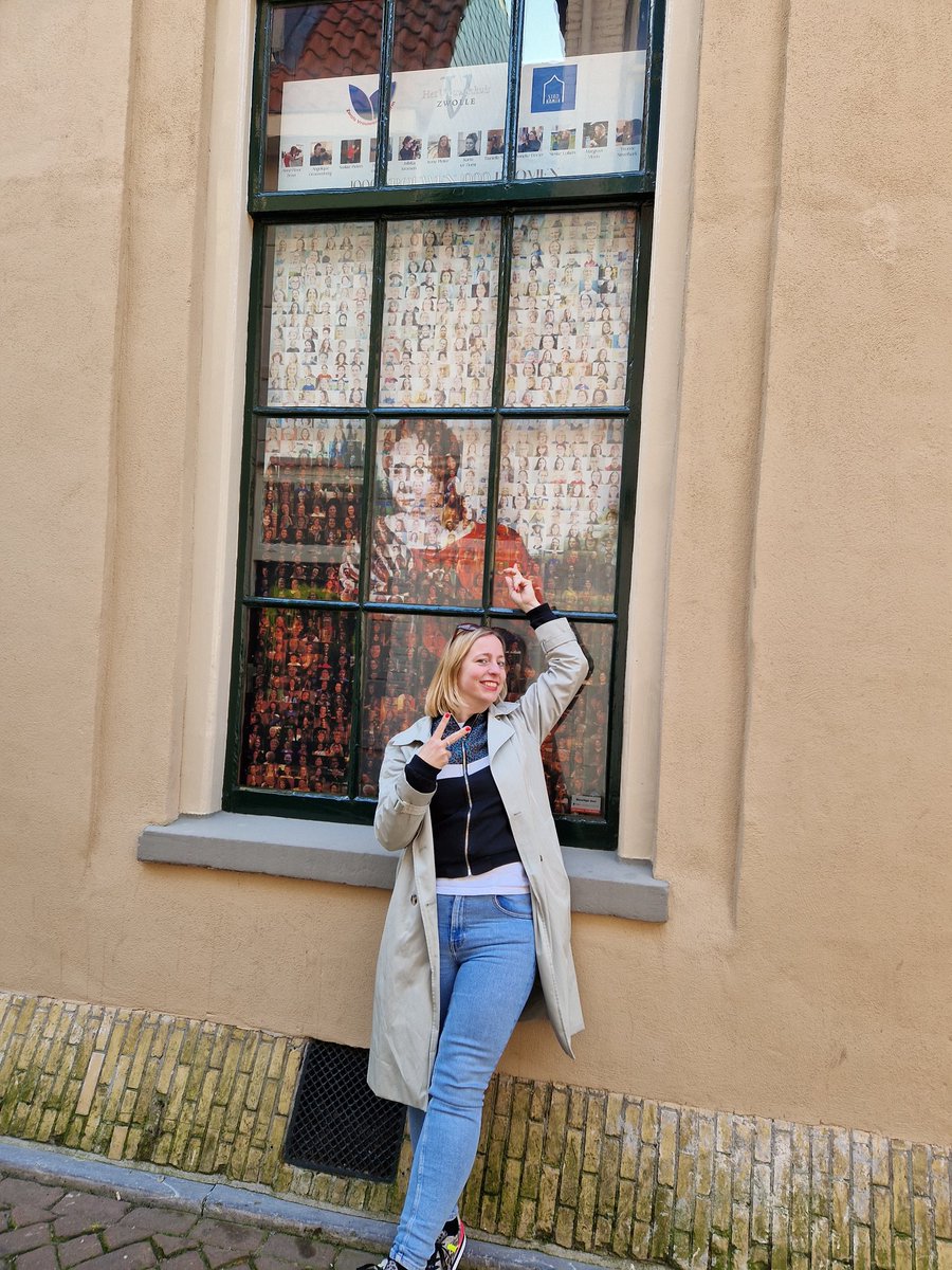 HPoef's tweet photo. Ja, daar hang ik!
#100vrouwen #vrouwenhuis #zwolle https://t.co/dX3KFa3WsB