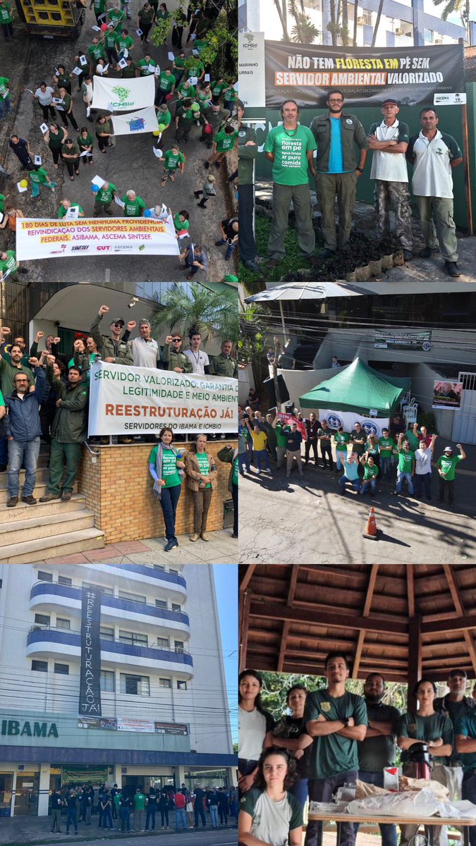 AscemaOficial's tweet photo. Mobilização nacional dos servidores ambientais no Dia Mundial do Meio Ambiente para protestar contra o descaso do governo em relação às suas reivindicações.
Confira mais no Insta (@ascemanacional)
#ReestruturaçãoJá #MobilizaçãoAmbiental #10anosdeabandono #ASCEMA #ServidoresnaLuta https://t.co/wik6ER2QWF