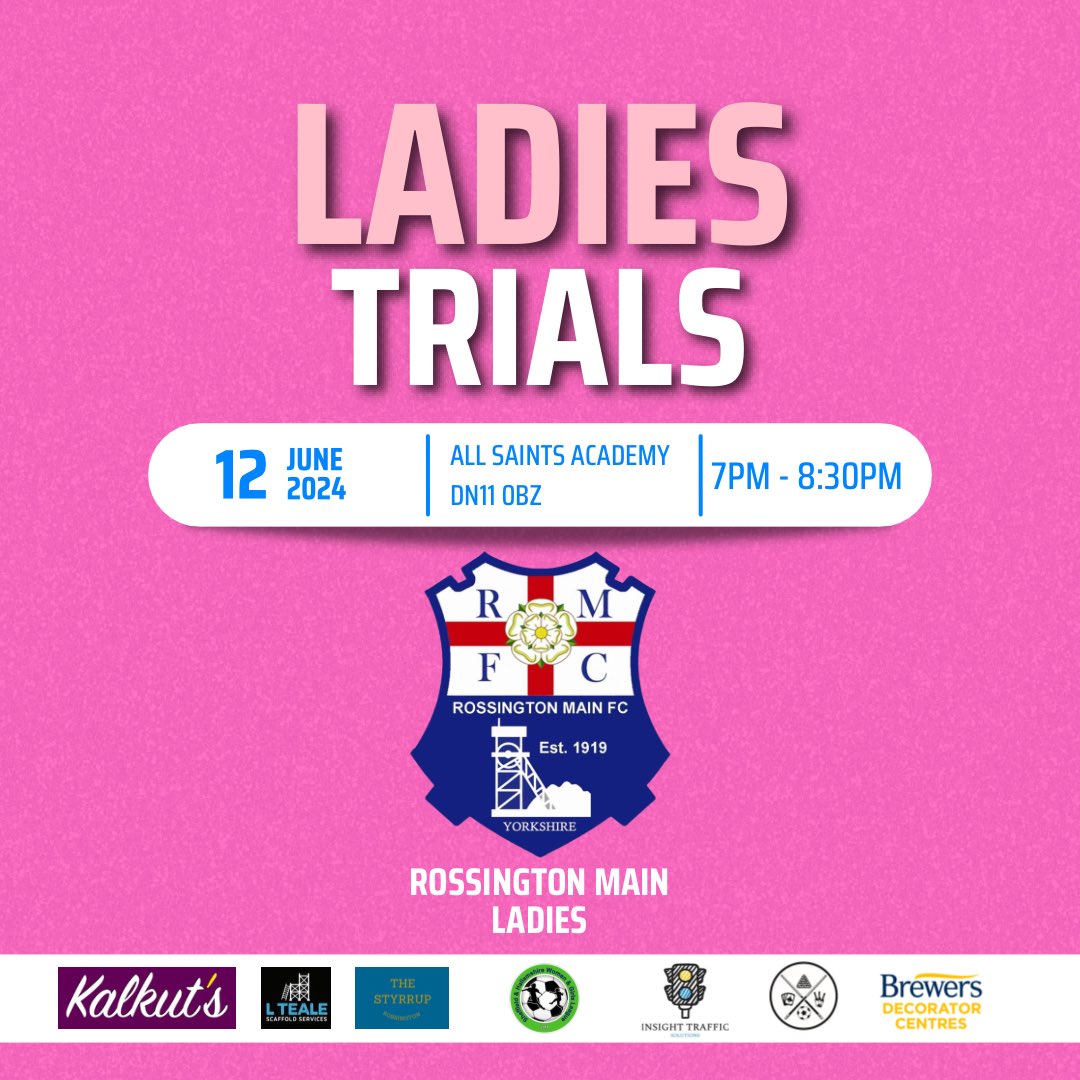 Rossington Main Ladies tweet media