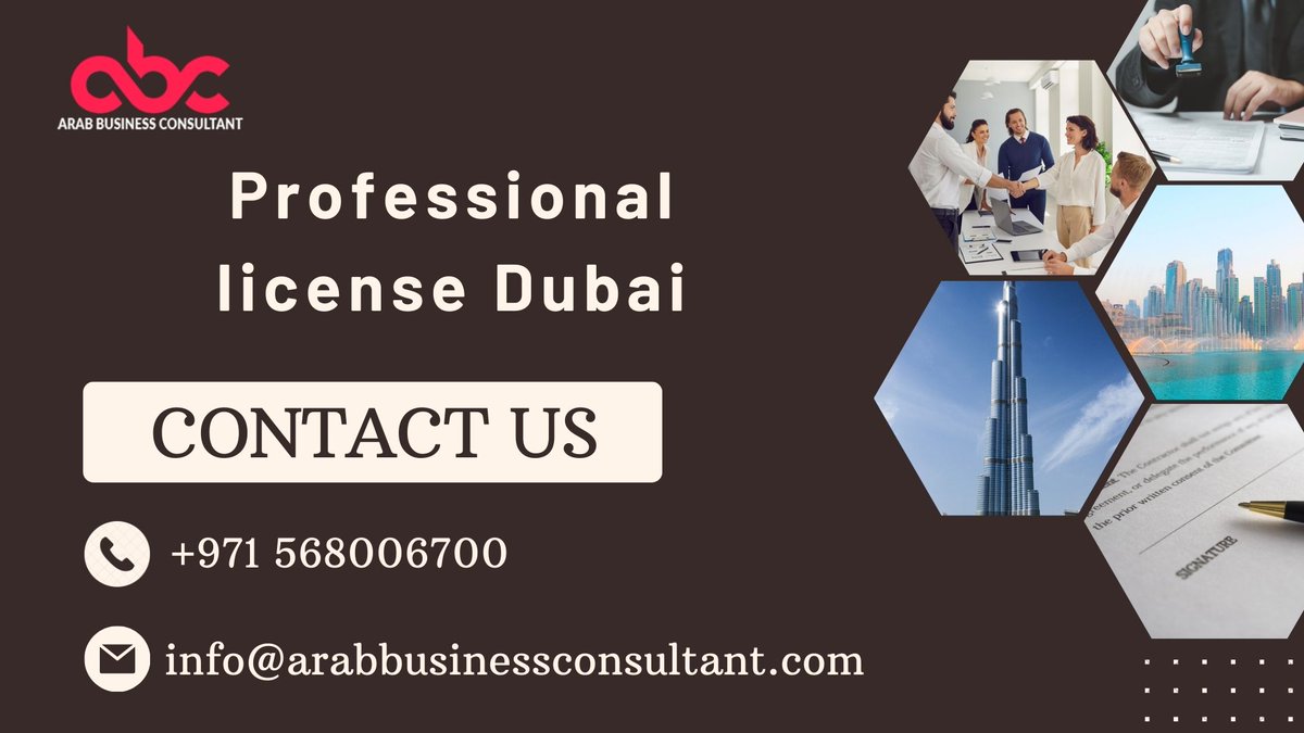 deep_ems's tweet photo. Learn how to secure a Professional License in Dubai with Arab Business Consultants. They offer comprehensive services, including business ownership, visa eligibility, and sponsor fee inclusivity, starting at 4,499 USD
#ProfessionalLicenseDubai #DubaiBusinessSetup https://t.co/ZgMHoqGh6L