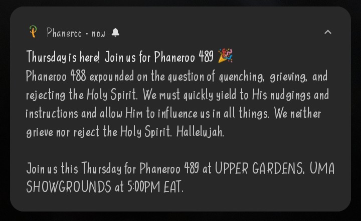 Tomorrow is Phanero Day🎉🎉🎉
