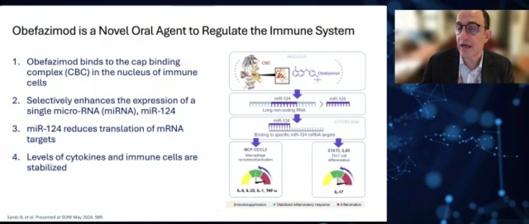 drRobinDud's tweet photo. 🫵🏽 Another #IBDscope sesseion
& 🫴🏻 BEST OF @DDWMeeting 2024
🤌🏽 Exelent lecture by Professor David Rubin @IBDMD to stay up to date with new
in #IBD ⚕️ treatment 🫶🏾💪🏻👌🏿
👉🏻👉🏿👉🏽 #Obefazimod 💊 in #UC
#DDW2024
@IBD https://t.co/VwfZCphFS9