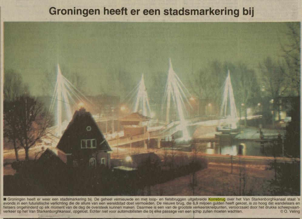 Nieuwe loop- en fietsbruggen NVHN 04-12-1993 #profbuurtoostvantoen