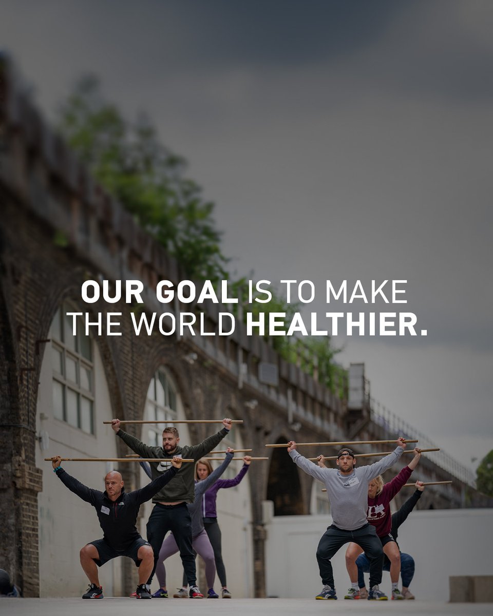 CrossFit's tweet image. At @CrossFit, our goal is to make the world healthier. And with over 12,000 affiliates around the world, we truly are the largest on-the-ground force existing today to do just that.