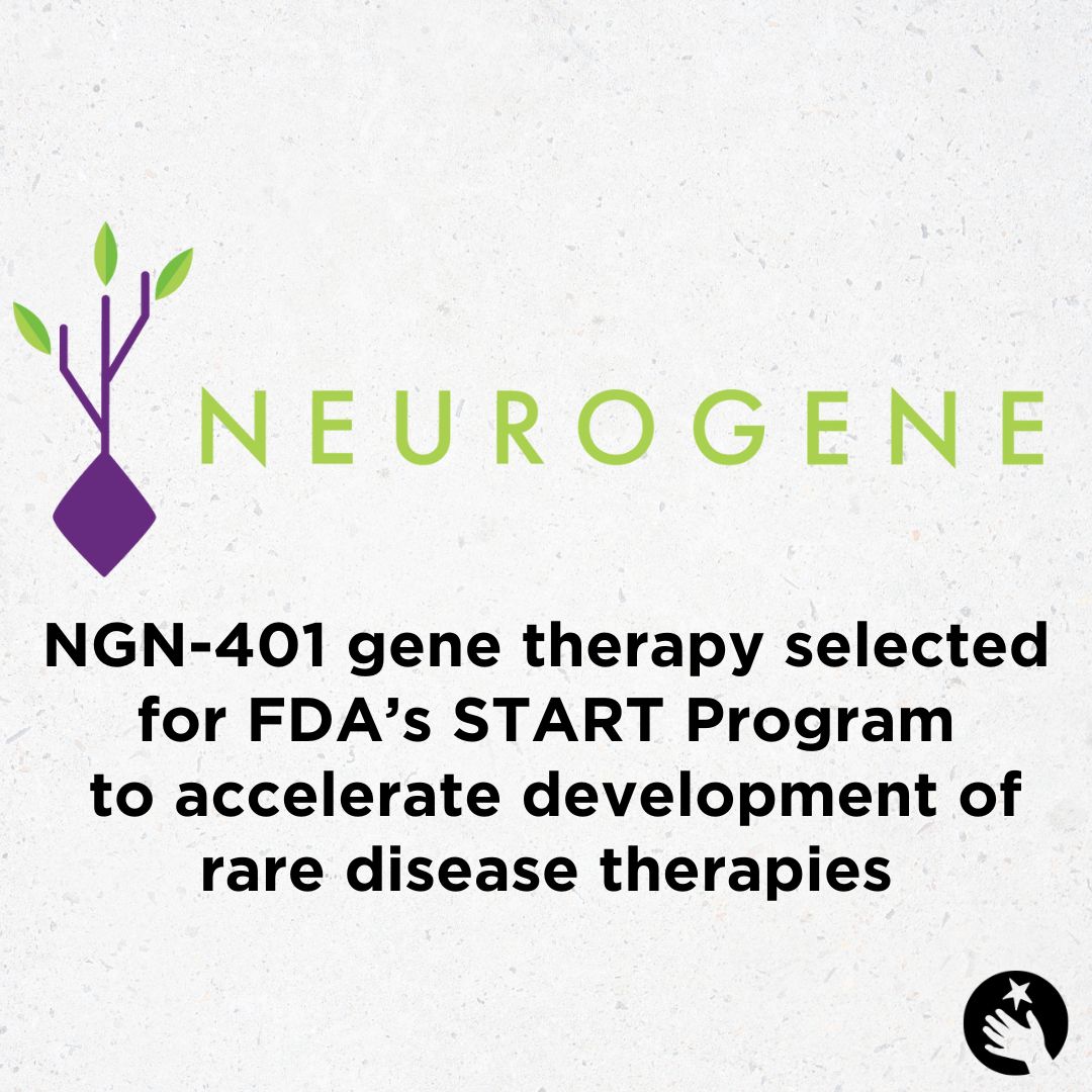 Earlier this week, <a href="/NeurogeneInc/">Neurogene Inc.</a> announced that their investigational gene therapy, NGN-401, was selected to participate in FDA’s Support for Clinical Trials Advancing Rare Disease Therapeutics (START) Pilot Program.  Read the full release here: ir.neurogene.com/news-releases/…