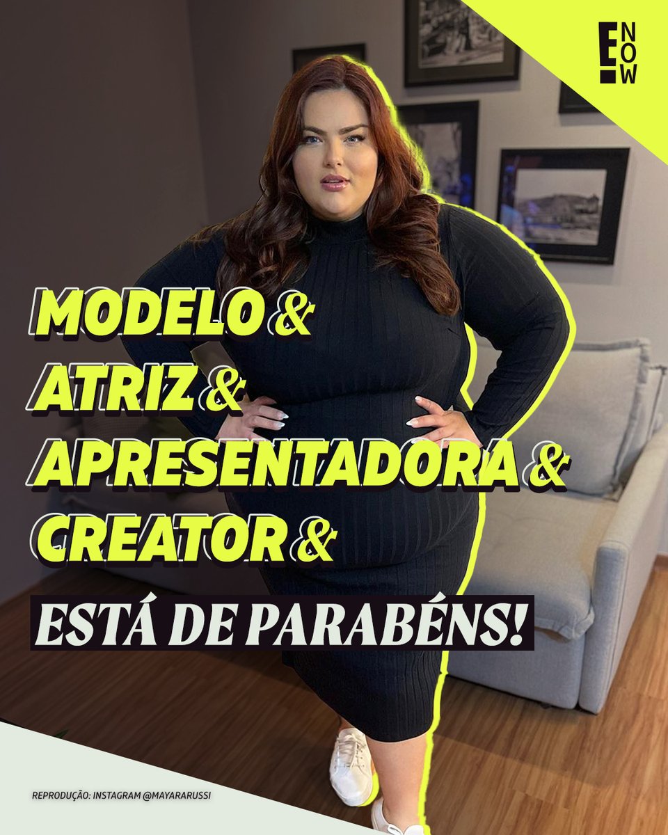 enowbrasil's tweet photo. Hoje (24), a #MayaraRussi completa mais um aninho de vida e segue inspirando milhares de pessoa no programa #BelezaGG, do Canal E!.
Assista ao E! na CLARO 550 | SKY 491 | VIVO 626
Verifique a classificação indicativa.
(📷: Reprodução Instagram @mayararussi) https://t.co/PIcySJZMf5