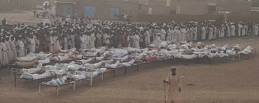 ivarmm's tweet photo. مجزرة جماعية سببها مليشيا الدعم السريع في السودان المنسي..

يلا عادي الدم صار أرخص منه ما فيه بالوطن العربي https://t.co/OBhetT3wsA