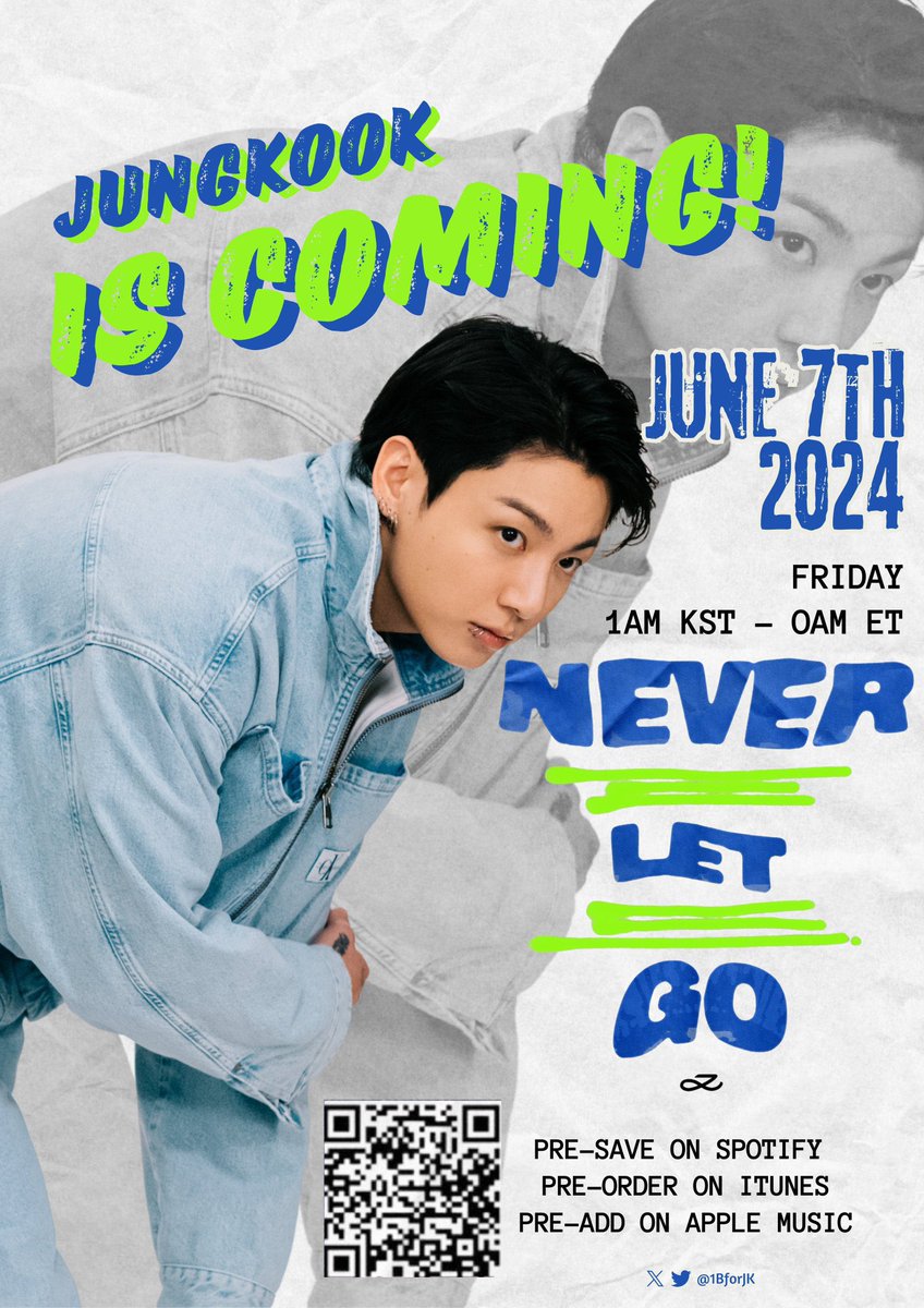 JKGlobalFanbase's tweet photo. RT and Reply:

NEVER LET GO D-1
#1DayToNeverLetGo
#JungKook_NeverLetGo https://t.co/gh8KA40pQk