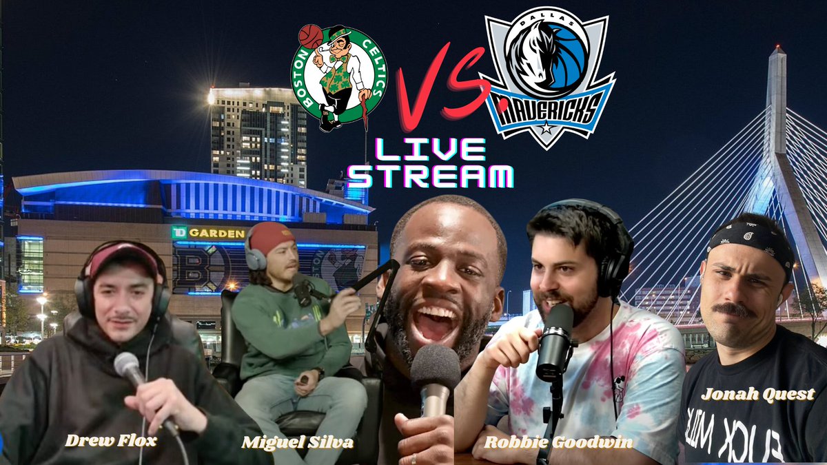 whataboutrobbie's tweet photo. Live streaming game 1 of the NBA finals on the youtube channel with @likekoolaid @MillennialJQ and @rawtism69. Two words America: Must See TV! https://t.co/5eFoyRSMgx