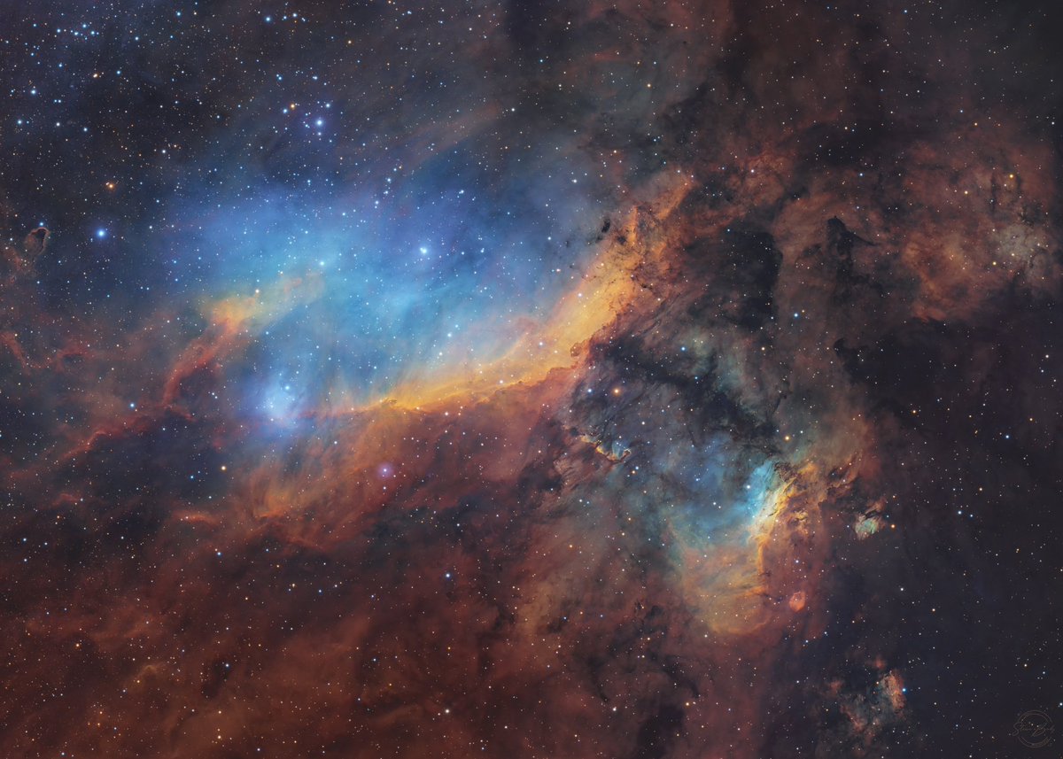 Here's a breathtaking shot of the Prawn Nebula! Astrophotographer Steeve Body spent 37 hours with the Askar 107PHQ refractor to reveal this nebula with incredible clarity and detail! 

Checkout the full Askar lineup here: bit.ly/3yL0lRf