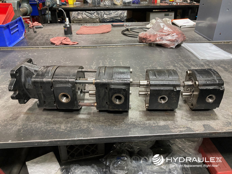 Working on a multi-section gear pump here for a customer.
-
#hydraulic #hydraulicrepair #hydraulicpump #gearpump #constructionequipment