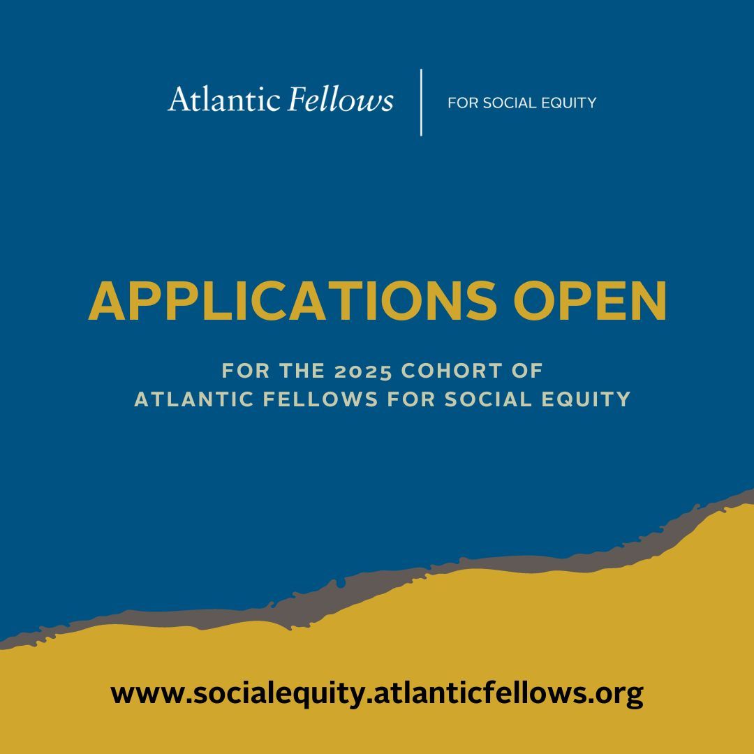 opportunitiesfy's tweet photo. 🚀 Join the Atlantic Fellows for Social Equity (AFSE) Fellowship! This transformative program offers a Master of Social Change Leadership along with a global network of change-makers. Apply by 5-August-2024 🔗 https://t.co/5BM993Hp3f
#AFSE #Social https://t.co/c071YT0uzz