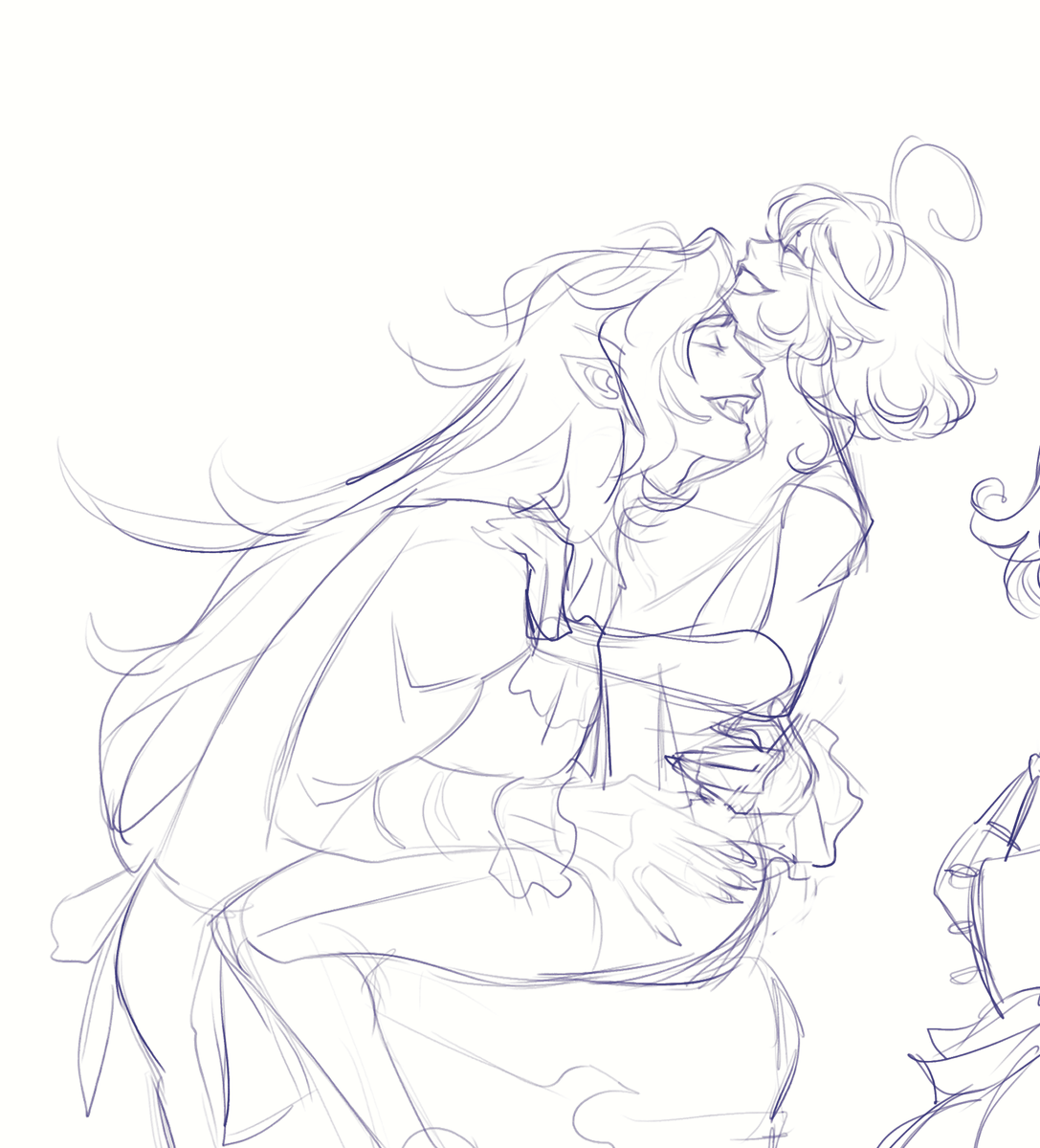 vick_dcr's tweet photo. My life at this point is a bunch of unfinished sketches, but that's all I have to offer, sorry 🥲 https://t.co/QgGIgfl81L