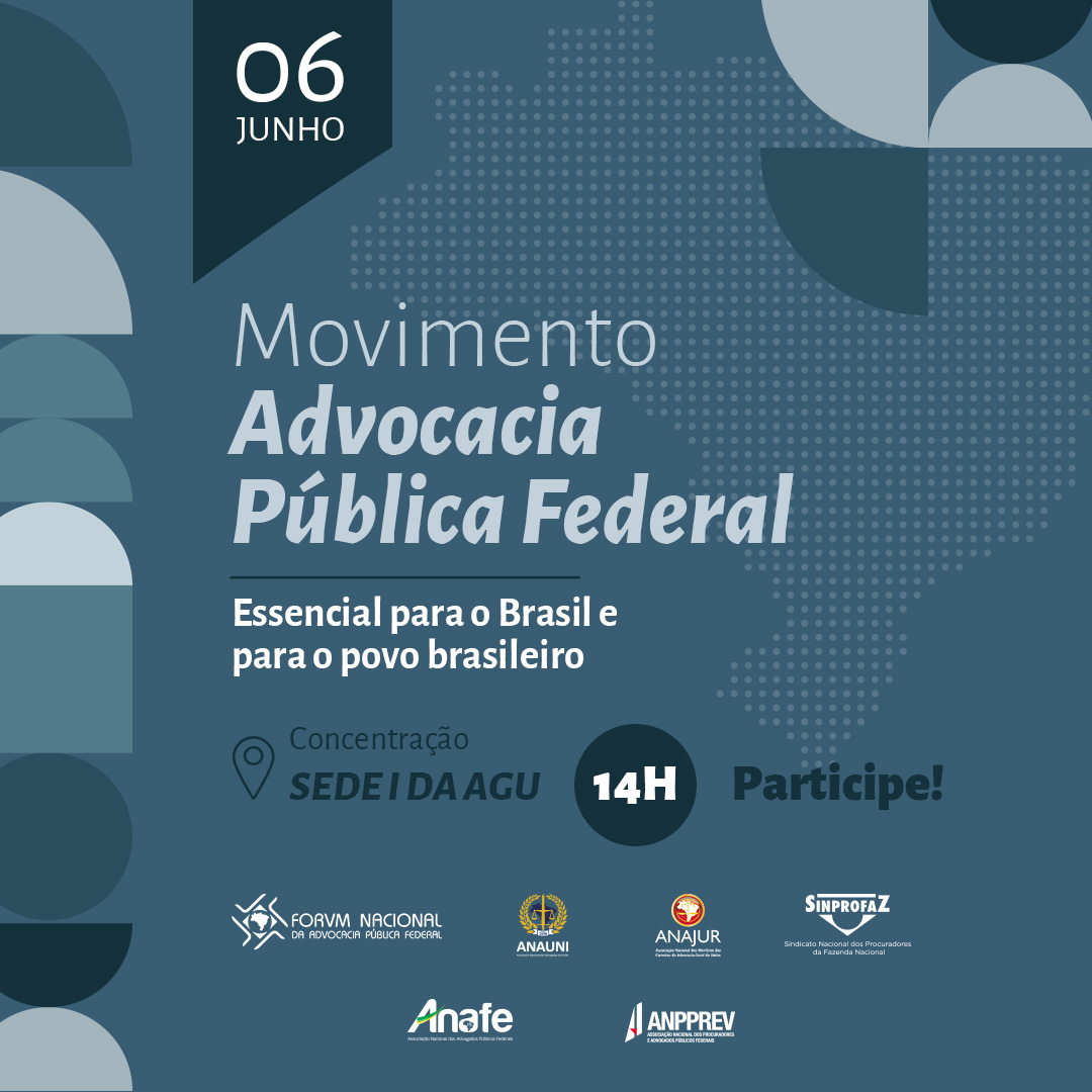 forvmnacional's tweet photo. É amanhã! Junte-se à Marcha pela valorização da Advocacia Pública!
🗓 Dia 6 de junho
🕒 Horário: 14h
📌 Local: Sede 1 da Advocacia-Geral da União (SAS, Quadra 03, Lote 05/06, Brasília, DF)
#advocaciapublica #forumnacional #AGU #anauni #anpprev #sinprofaz #anajur https://t.co/x8fFMfSe0a