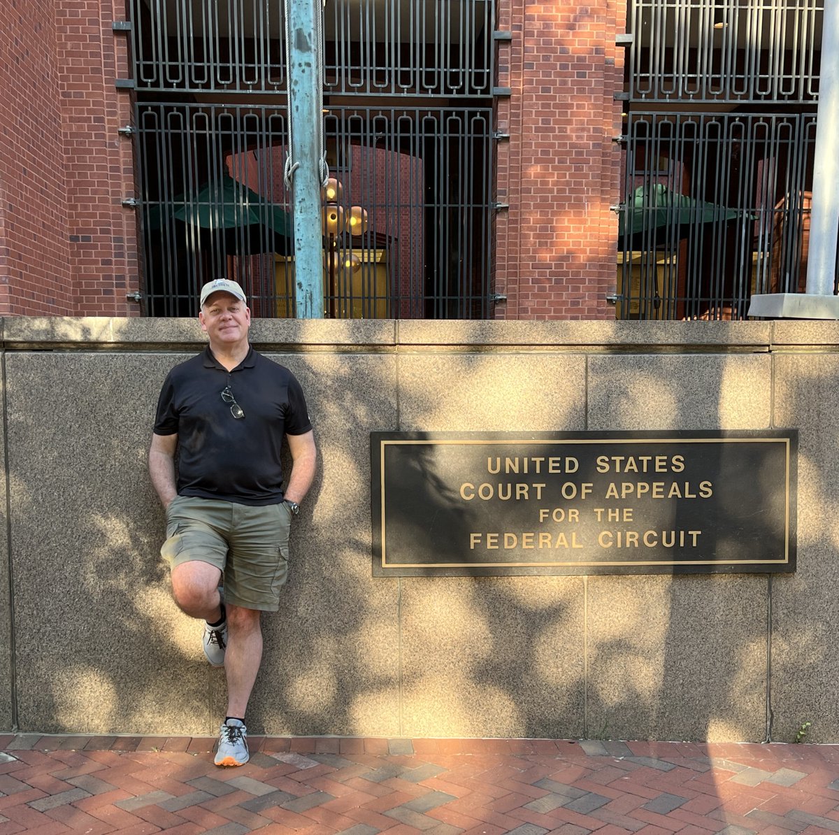 Enjoyed a relaxed visit to the United States Court of Appeals for the Federal Circuit as tourist this time rather than prepping for argument! #FedCir #CAFC #patents #IP