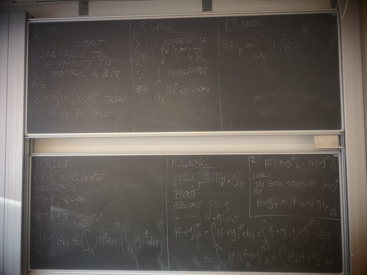 badb84's tweet image. Reading up on Lp spaces and Minkowski&apos;s inequality🫡
#math #banachspace #functionalanalysis