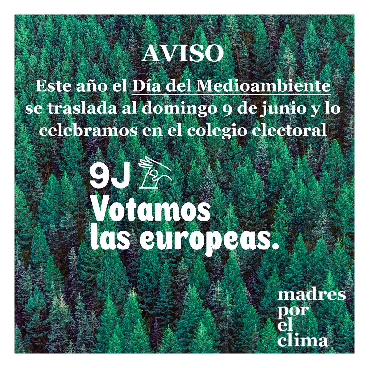 🌍 Este 9 de junio, #VotamosLasEuropeas para proteger nuestro planeta y asegurar un futuro sostenible. ¡No te quedes fuera, vota! 🌿💧 laseuropeas.org