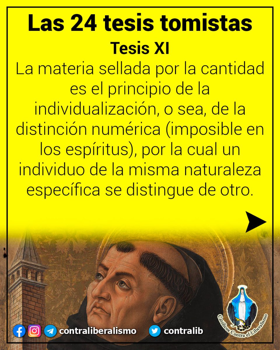 contralib's tweet photo. 2ª PARTE. Pensamiento de #SantoTomás de #Aquino (XI-XX). Estas son otras de las 24 tesis #tomistas. ¿Las conocías? https://t.co/zCwrfBlNa0
