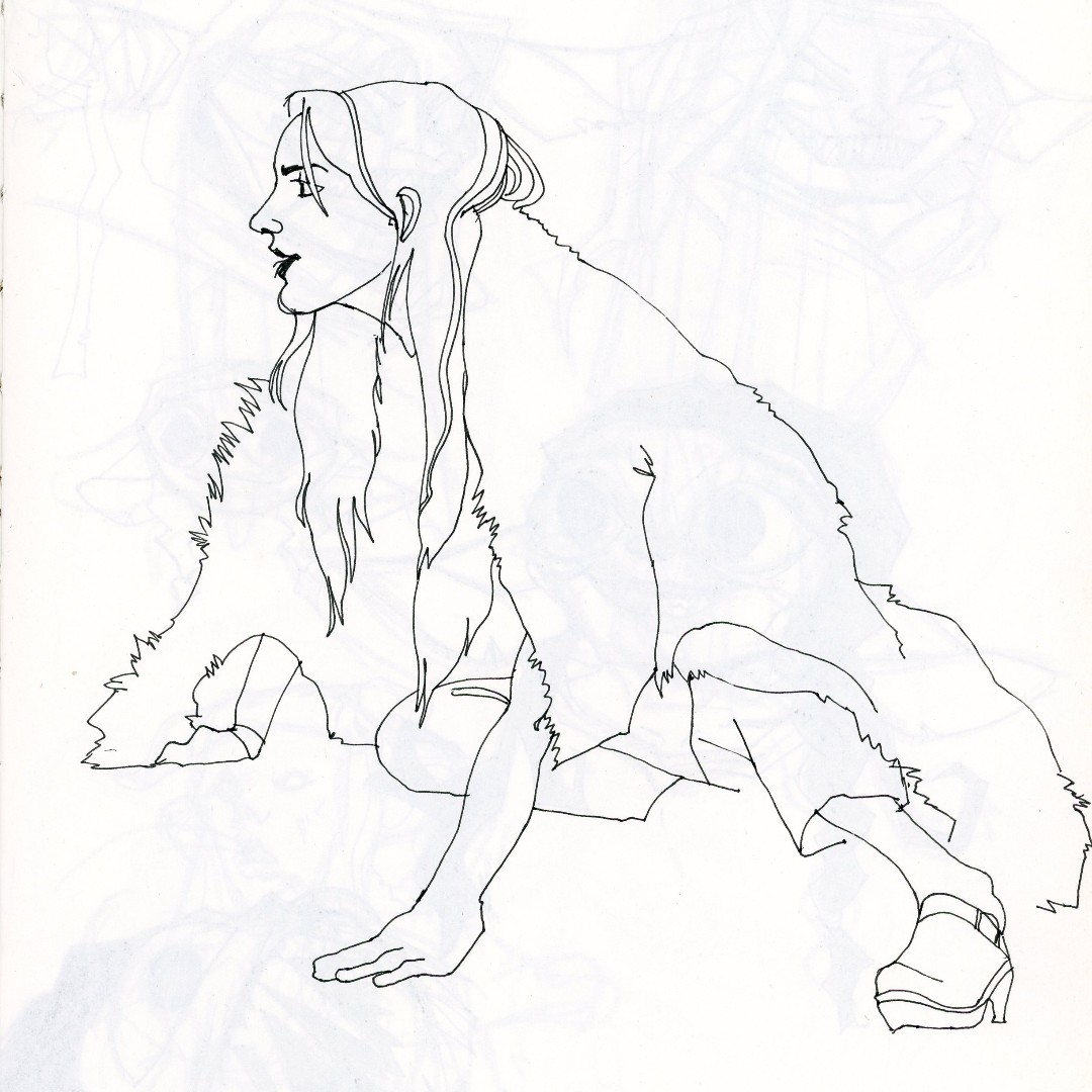 basbirdie's tweet photo. A couple of life drawings of some of my students (and colleague). Sketchbook 5/2022 #sketchbook#lifedrawing https://t.co/C7jhG8ill6