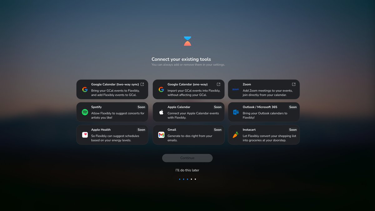 novelidas's tweet photo. New on-boarding flow as we're pulling people off the waitlist! https://t.co/liGlROtDEr