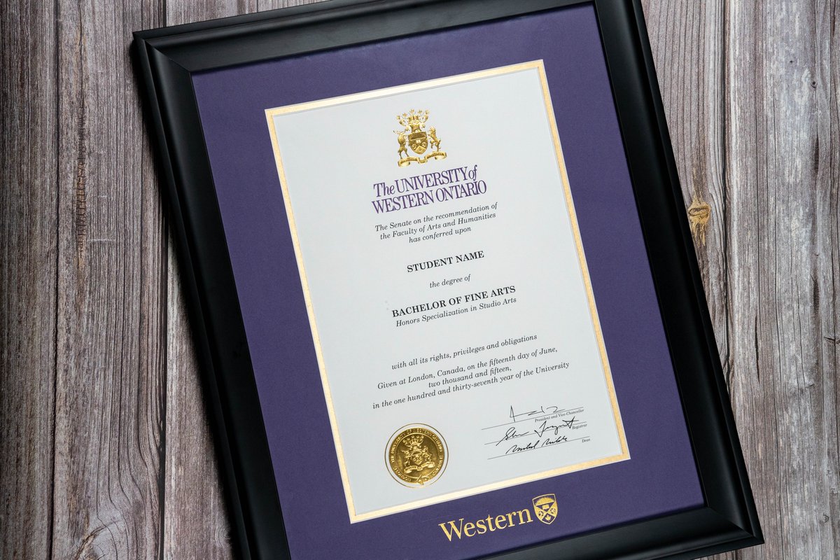 🎓 Show off your hard-earned achievement! Get an official Western diploma frame and save $20 from June 5 to June 23. Shop here: bookstore.uwo.ca/products/books…… @westernU #WesternU