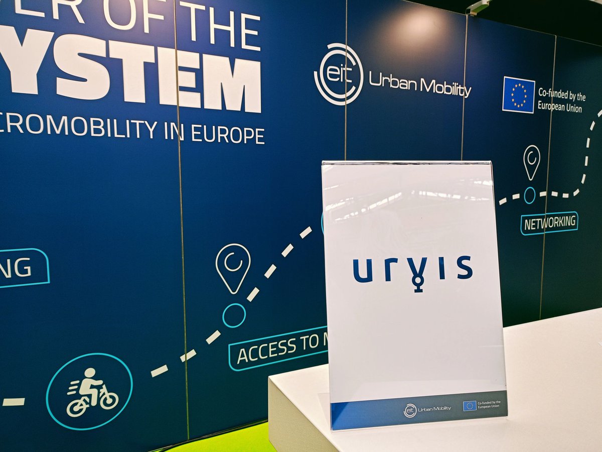 UrvisB's tweet photo. We are at the @MicromobilityCo in #Amsterdam.

Thank you @EITUrbanMob ! #cargobike https://t.co/inEby4VM75