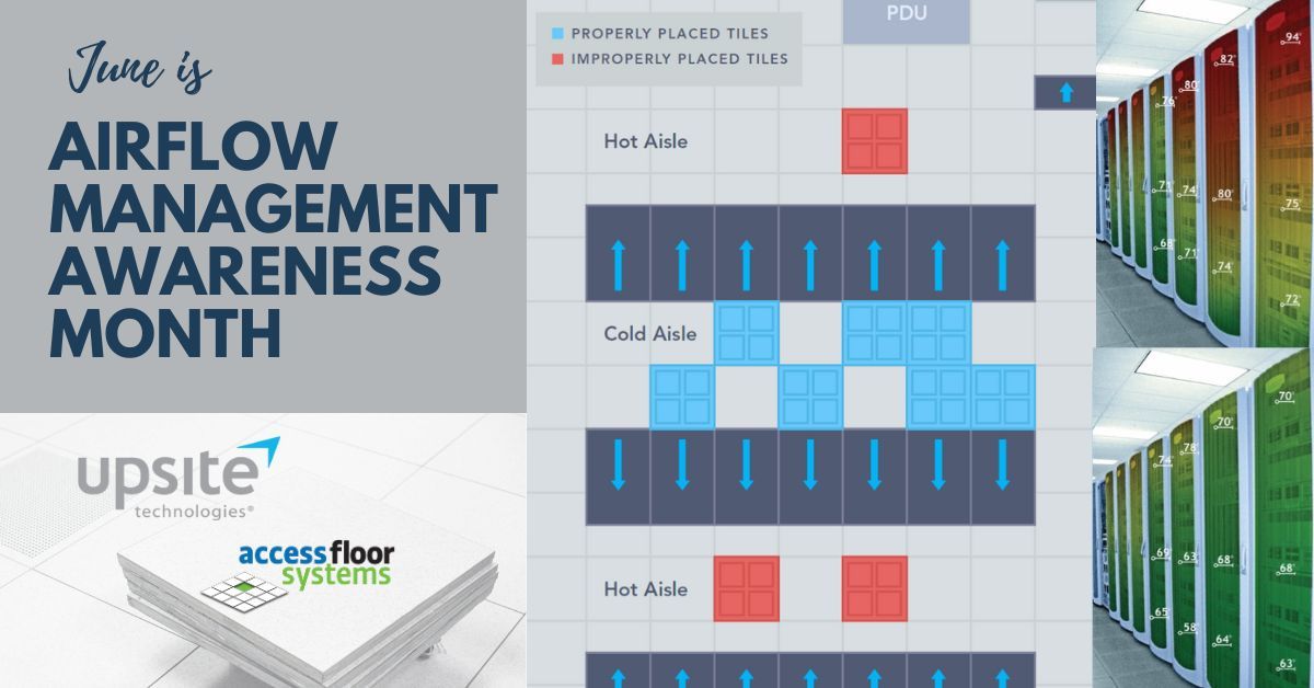 June is Airflow Management Awareness Month Today, we’ll be giving a brief overview of the Raised Floor level, part of the 4 R's developed by Upsite. buff.ly/4aOD7XB