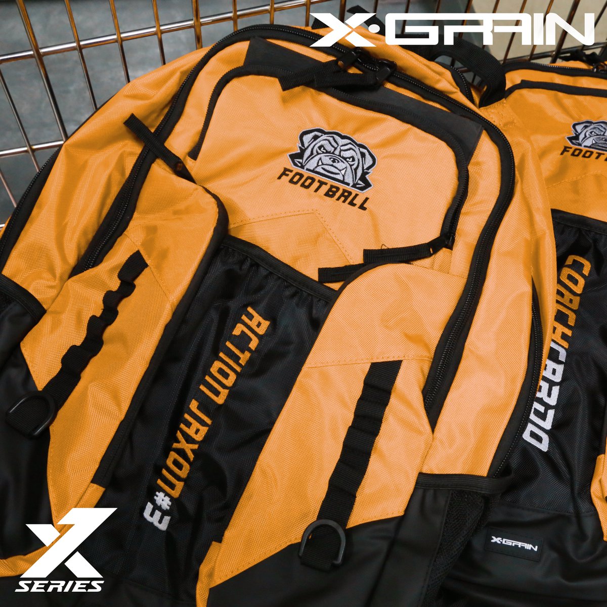 XGrainSports's tweet photo. Gear up and stand out with personalized team backpacks. Shop the XGS7 backpack today! 

https://t.co/WFTRpUHGFG

#xgrain #xgrainsportswear #sportswear #athlete #sports #football #sportsgear #backpack #personalizedbackpack #custombackpack https://t.co/u64sNt1XAI