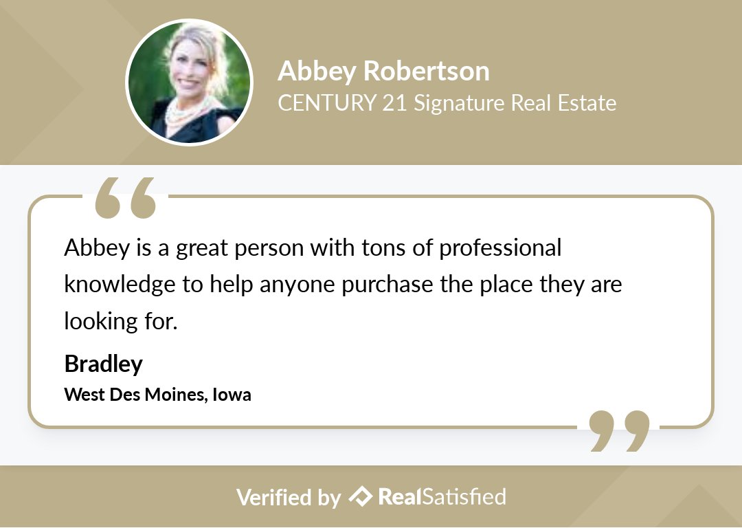 AbbeyR's tweet photo. I’m truly honored to have helped this client. https://t.co/vxNxBTDWmm via @realsatisfied https://t.co/zPAcSR36F4