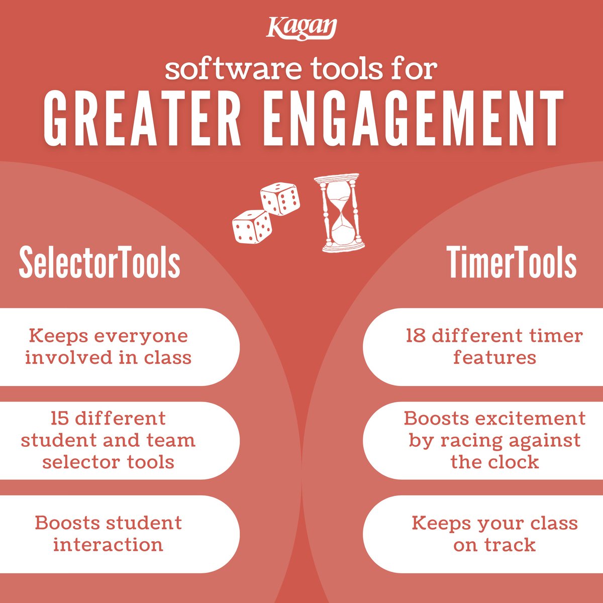 KaganOnline's tweet photo. A new world of options to select students and teams and to manage classroom time! Use both tools together for greater engagement ❤️

For the entire month of June, buy one and get the other one free! Use code CSPEC245 or CSPEC245D (Download Version) online: https://t.co/ezVjzHCbEO https://t.co/kd09yzJowM